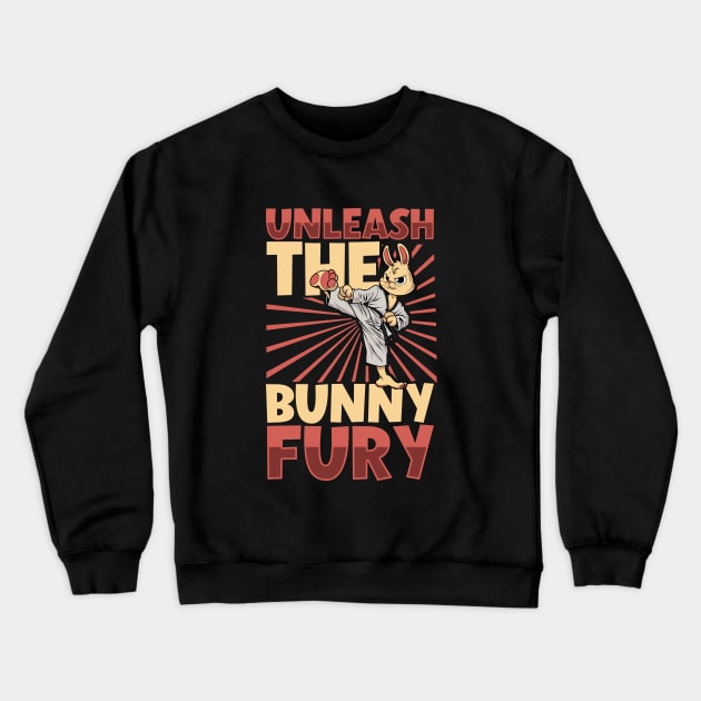 Bunny - Tang Soo Do Crewneck Sweatshirt by Modern Medieval Design